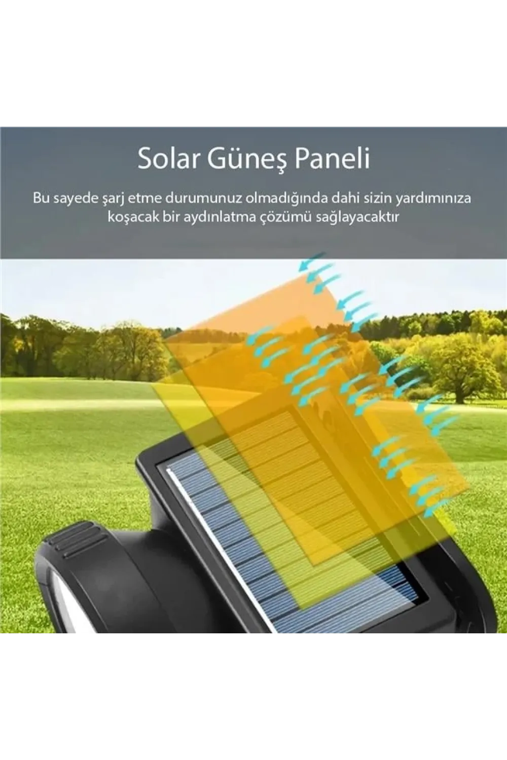 WH-8868A Solar Kafa Lambası