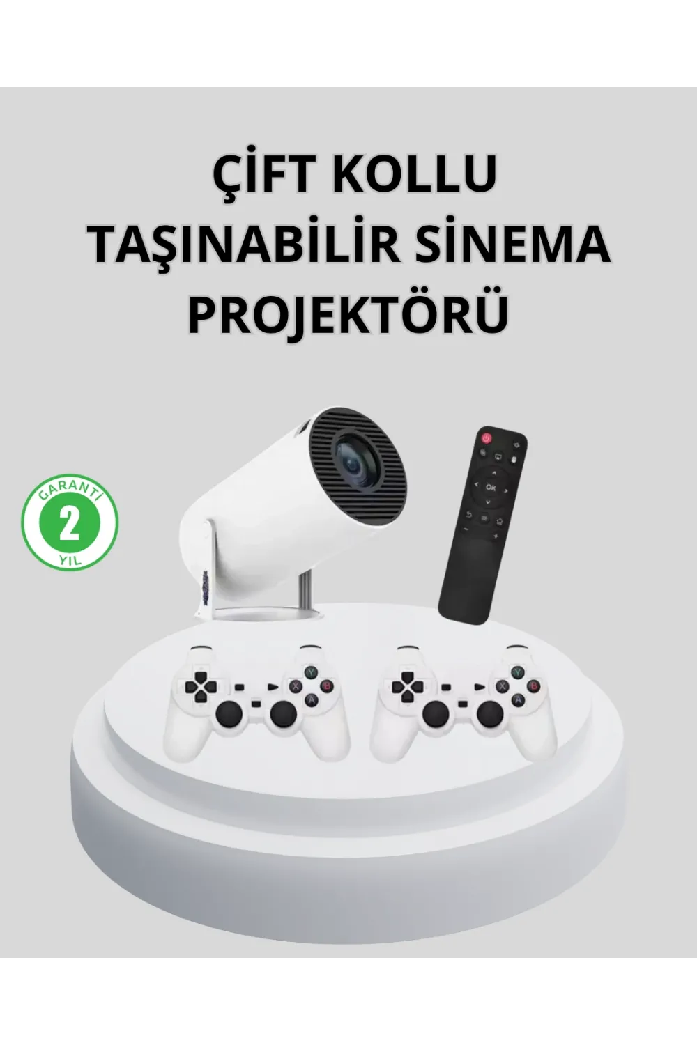 Wi-fi 6 Ve Bluetooth 5.0 Destekli 4k Akıllı Projeksiyon Cihazı