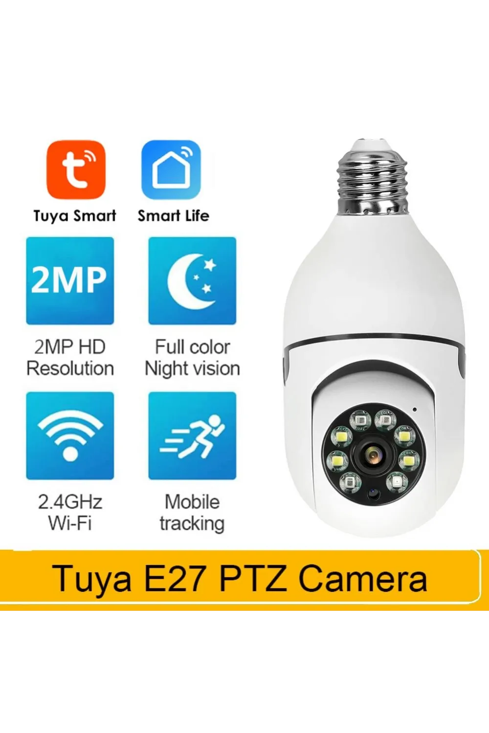 Wifi Panoramik Kamera 360 Derece Kablosuz Kamera