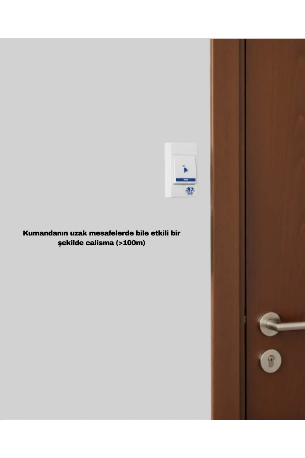 Wireless Kapı Zili Pratik Ve Zahmetsiz Günlük Kullanım