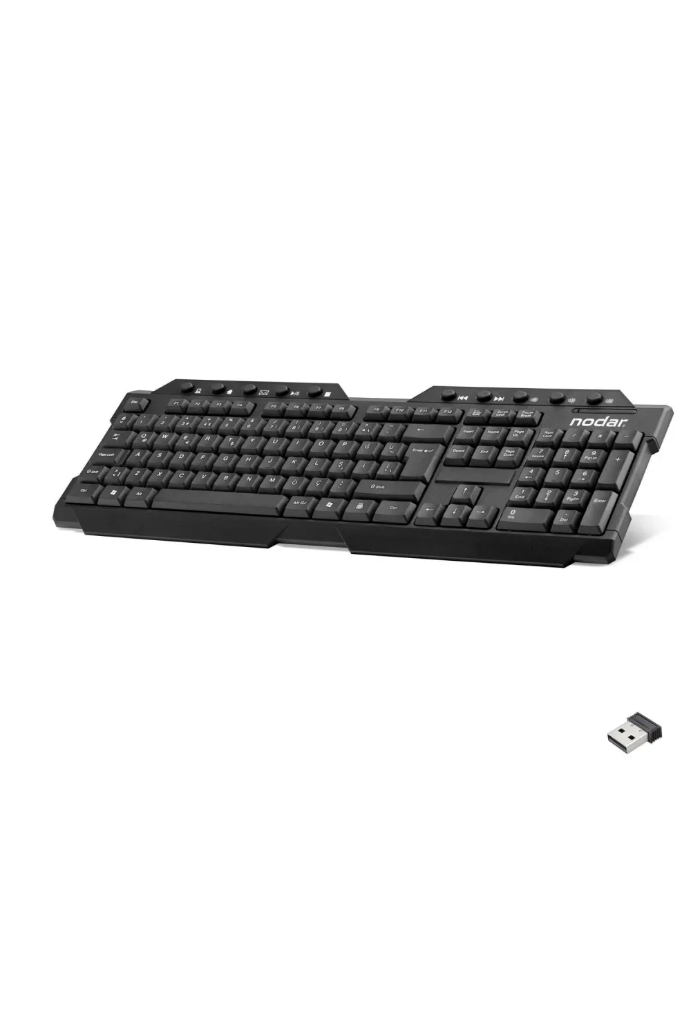 Wıreless Multımedıa Klavye Q Siyah ND864