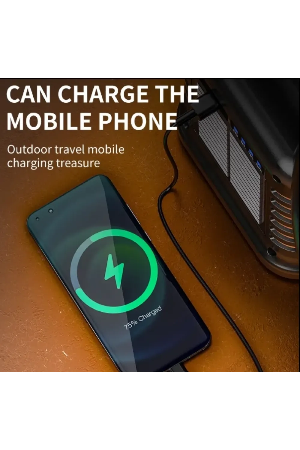 Wıson Ws-4343 Çok Fonksiyonlu Solar Şarjlı Powerbanklı Kamp Lambası
