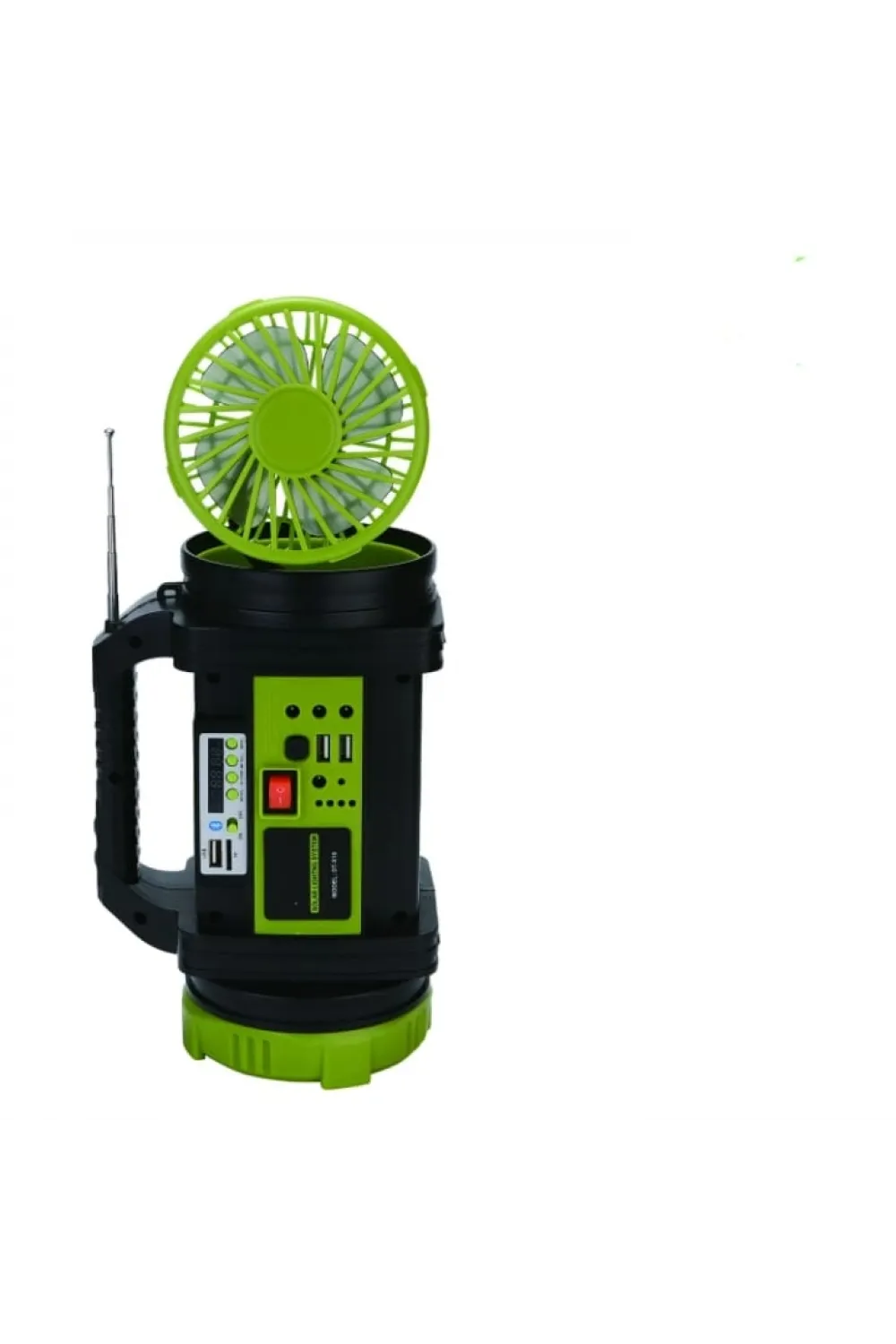 Wıson Ws-5683 Şarjlı 30w Solar Şarjlı Ev Aydınlatma Seti Radyo Ve Fan Powebank