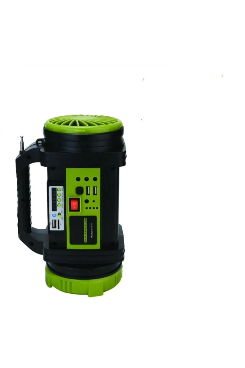 Wıson Ws-5683 Şarjlı 30w Solar Şarjlı Ev Aydınlatma Seti Radyo Ve Fan Powebank