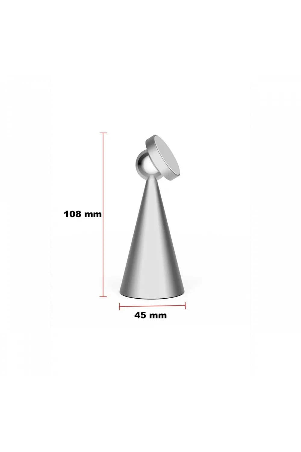 WS01 Magnetli Holder - Gümüş