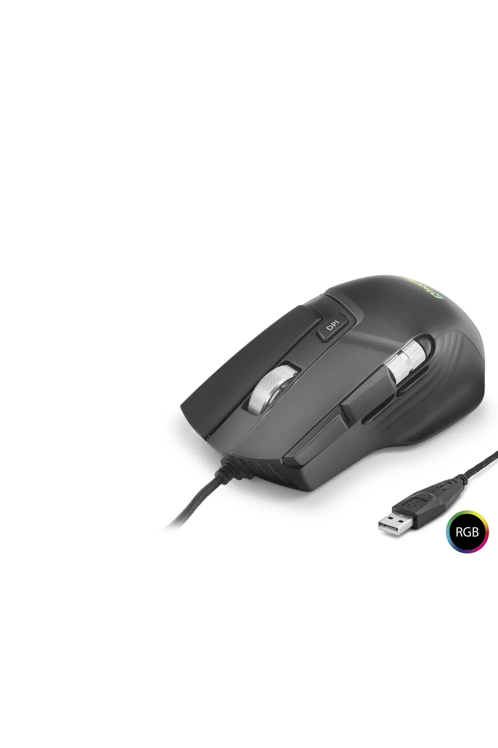 X13 Gaming Mouse 12400 Dpi 10 Tuş Makro 1000 Hz Rgb - Siyah