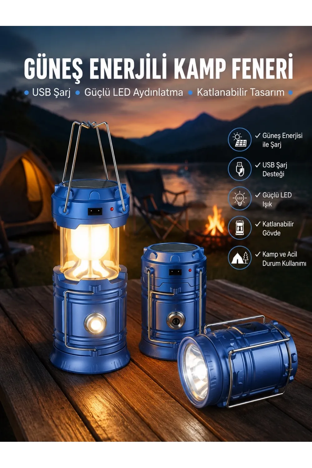 Xf5800 Kamp Lambası