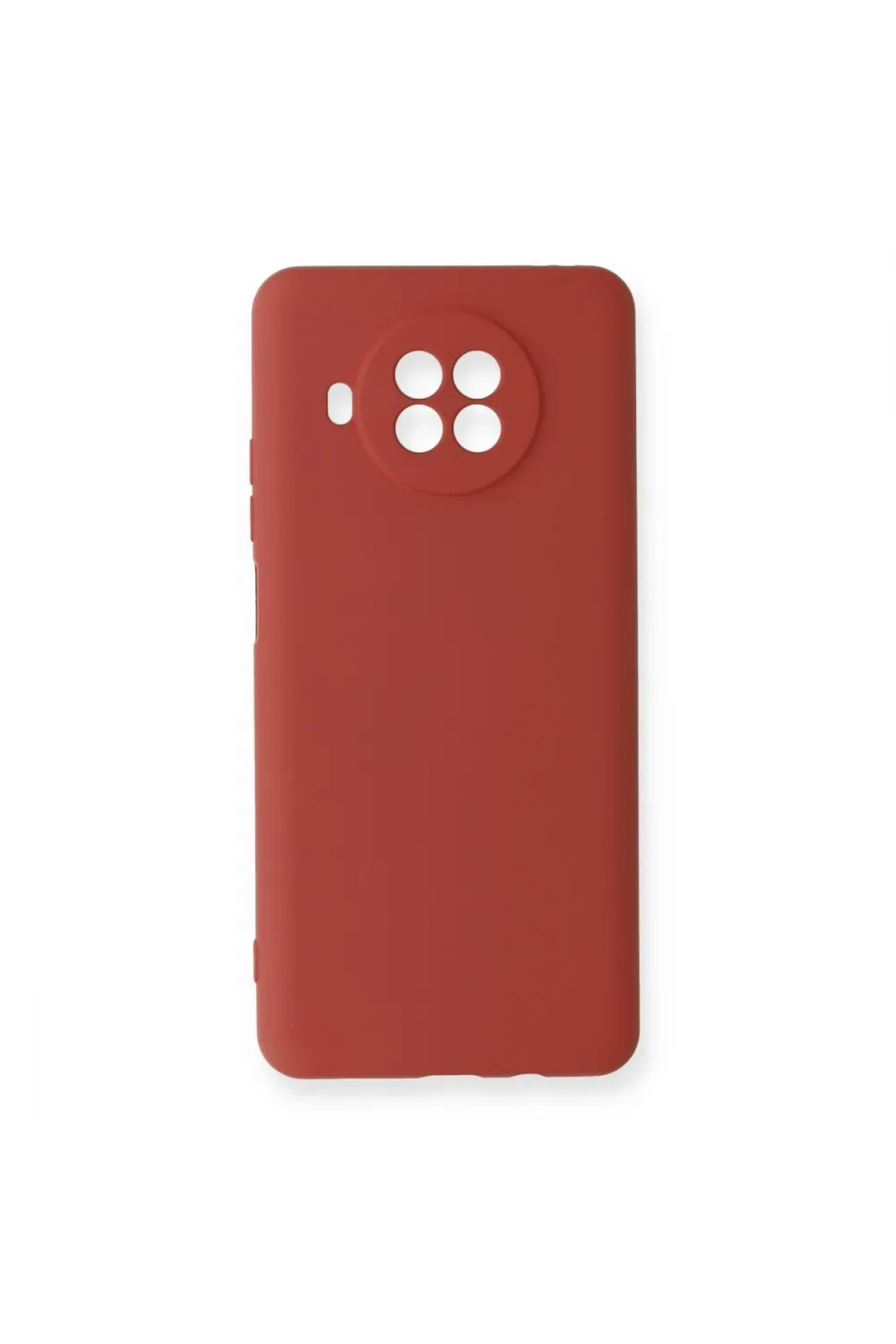 Xiaomi Mi 10t Lite Kılıf Nano İçi Kadife Silikon - Kiremit