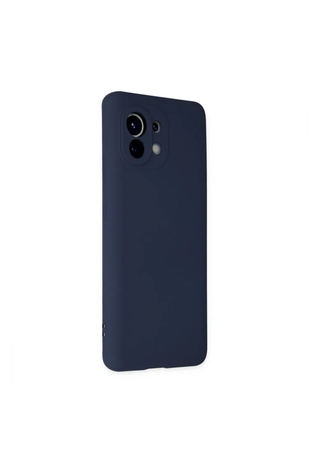 Xiaomi Mi 11 Kılıf Nano İçi Kadife Silikon - Lacivert