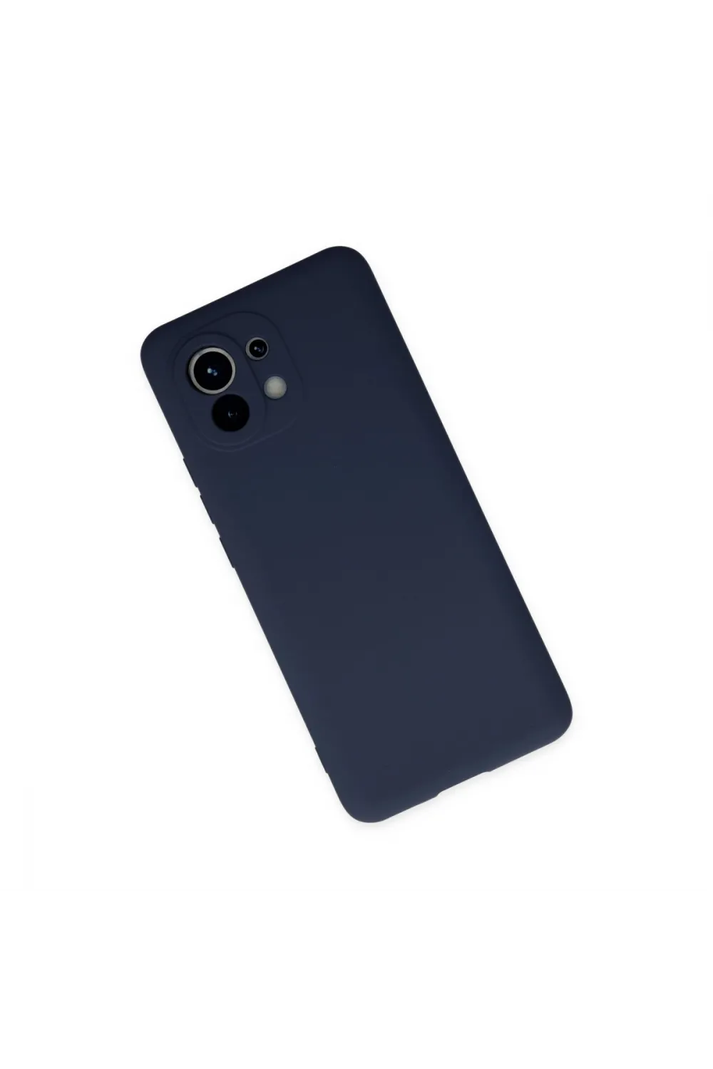 Xiaomi Mi 11 Kılıf Nano İçi Kadife Silikon - Lacivert