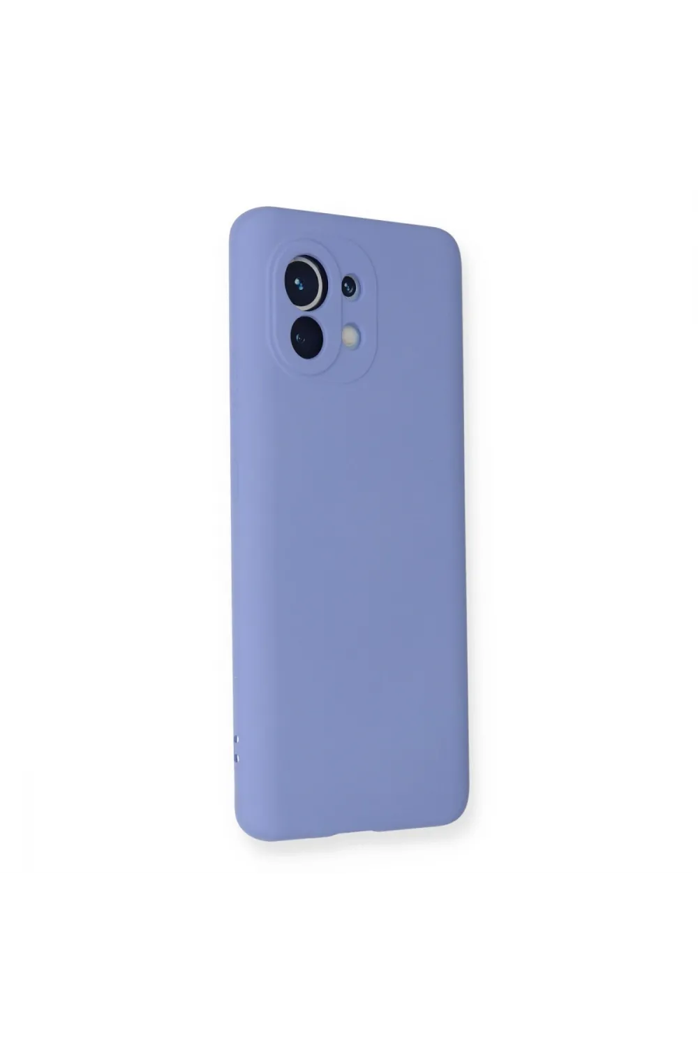Xiaomi Mi 11 Kılıf Nano İçi Kadife Silikon - Lila
