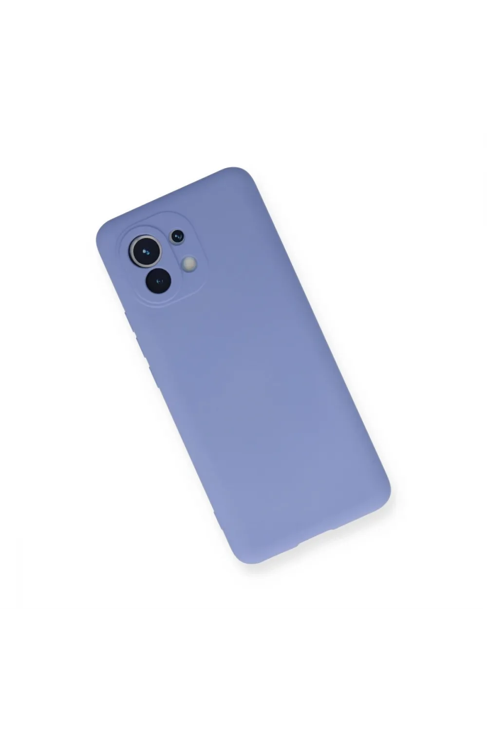Xiaomi Mi 11 Kılıf Nano İçi Kadife Silikon - Lila