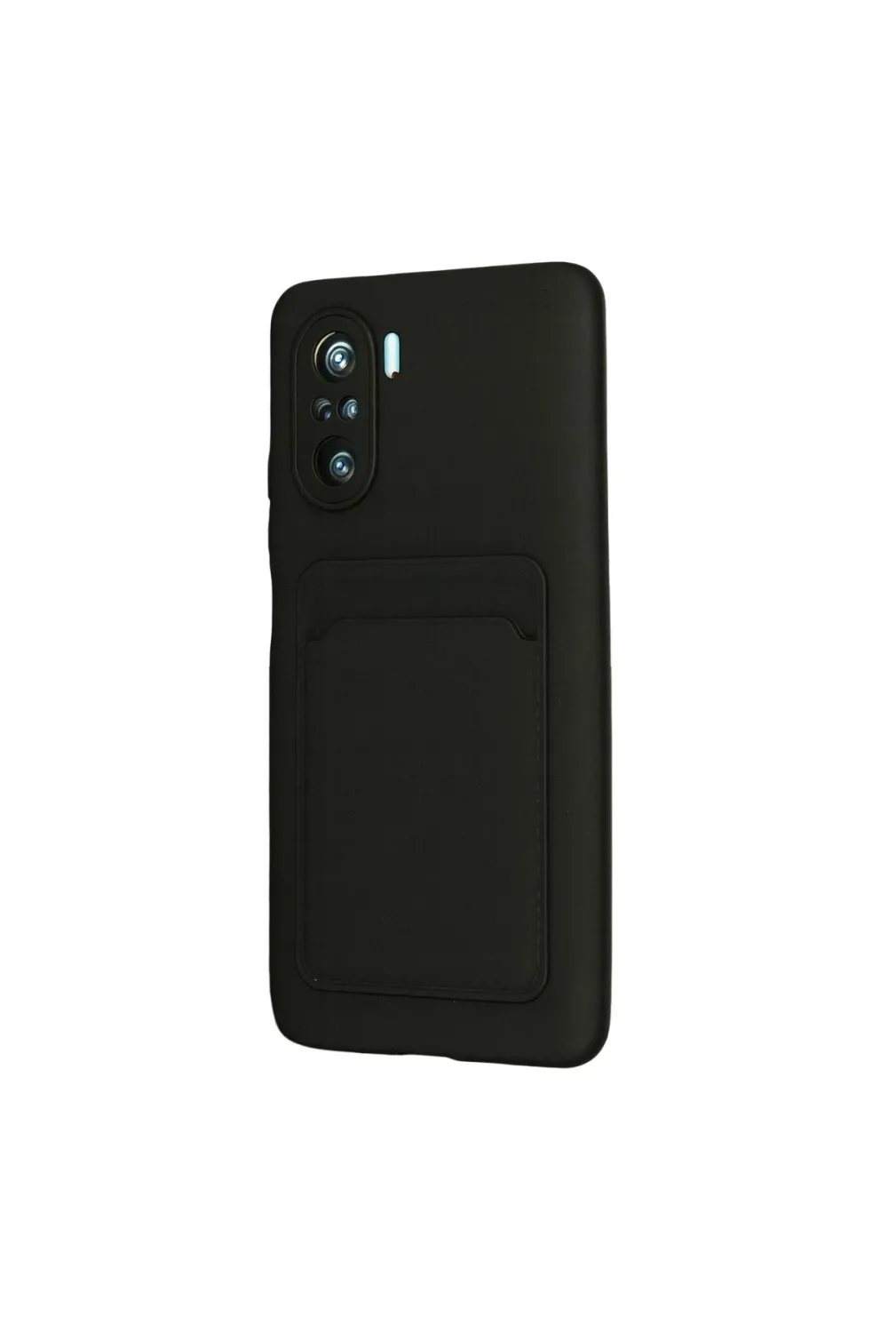 Xiaomi Mi 11i Kılıf Kelvin Kartvizitli Silikon - Siyah