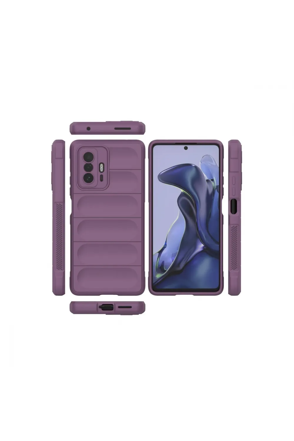 Xiaomi Mi 11t Kılıf Optimum Silikon - Mor