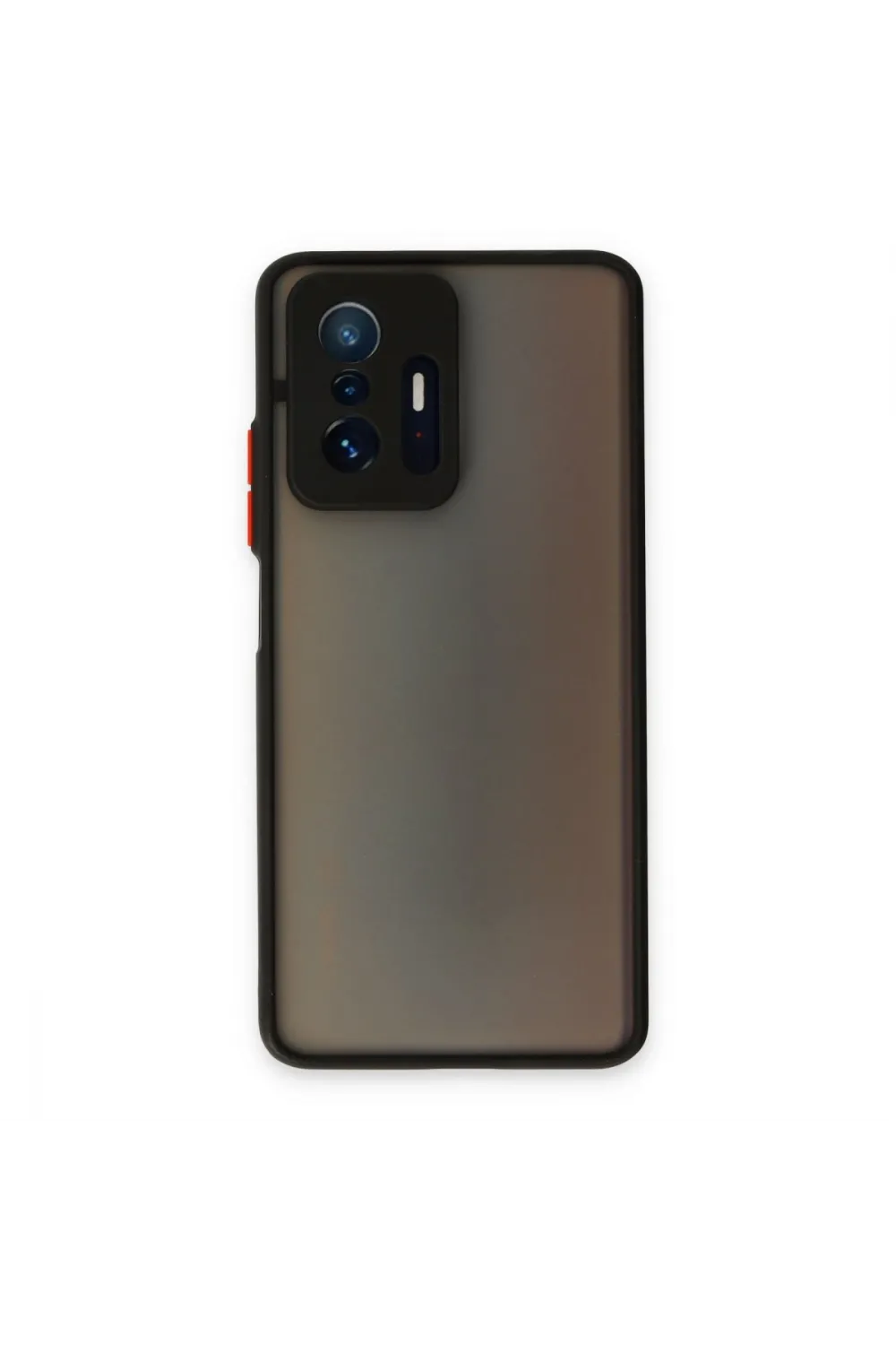 Xiaomi Mi 11t Pro Kılıf Montreal Silikon Kapak - Siyah