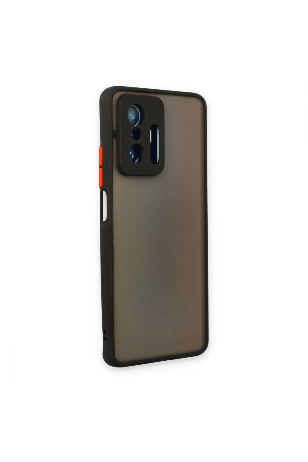 Xiaomi Mi 11t Pro Kılıf Montreal Silikon Kapak - Siyah