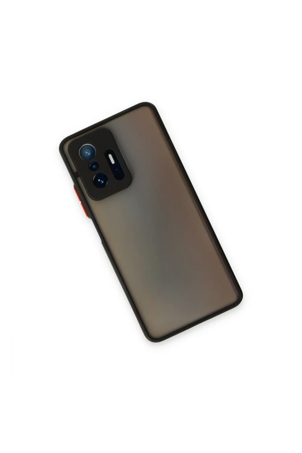 Xiaomi Mi 11t Pro Kılıf Montreal Silikon Kapak - Siyah