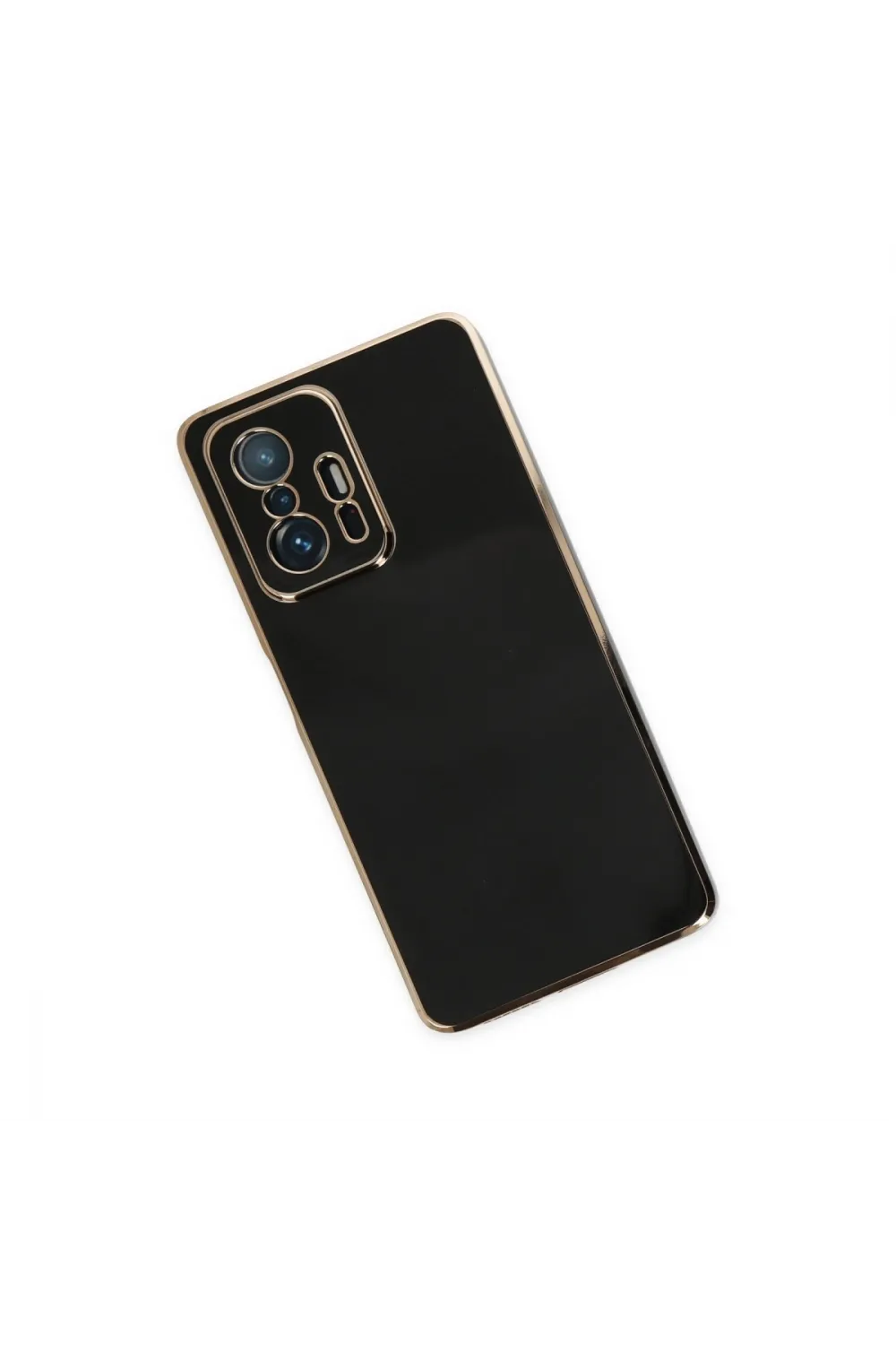 Xiaomi Mi 11t Pro Kılıf Volet Silikon - Siyah