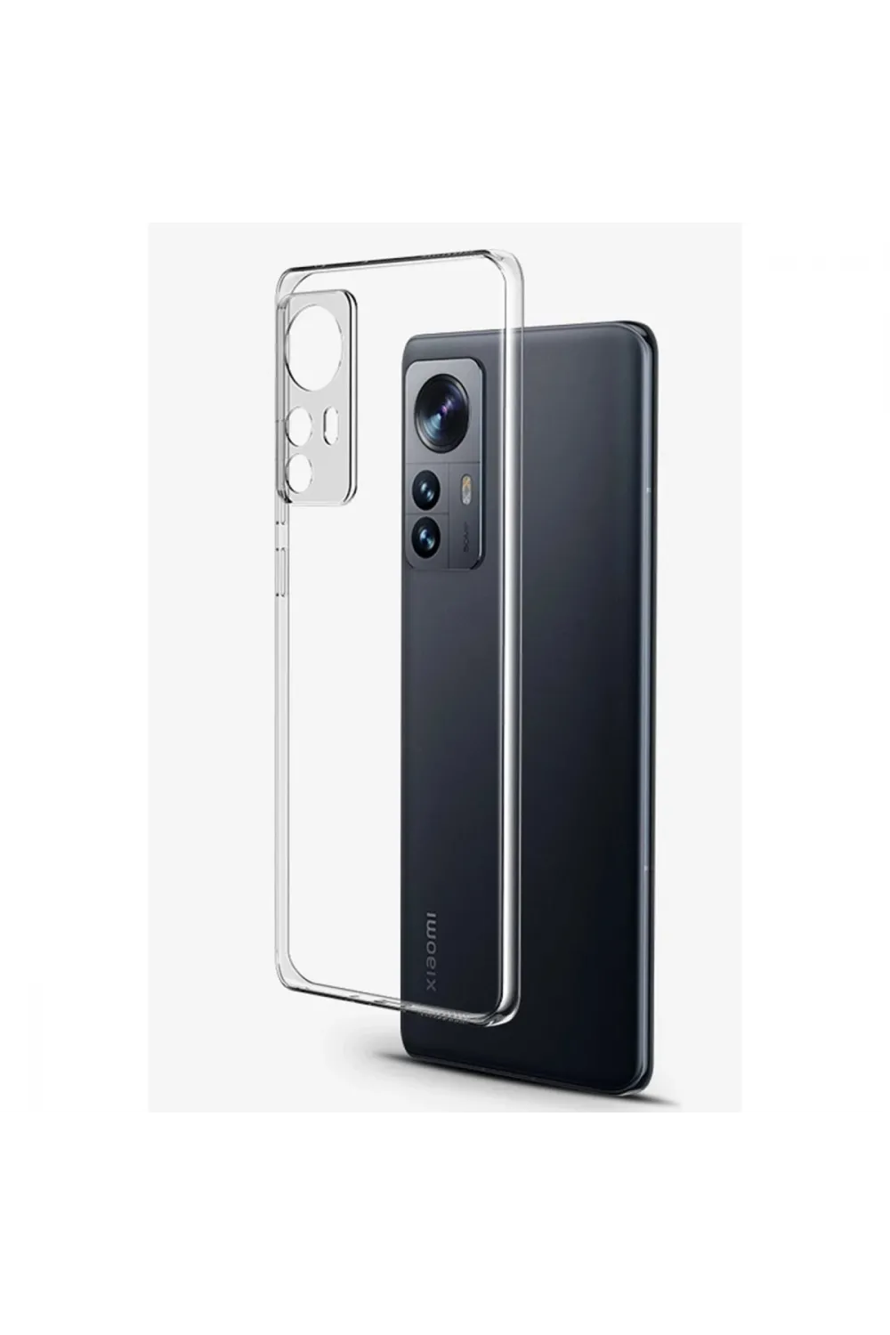 Xiaomi Mi 12 Lite Kılıf Lüx Şeffaf Silikon