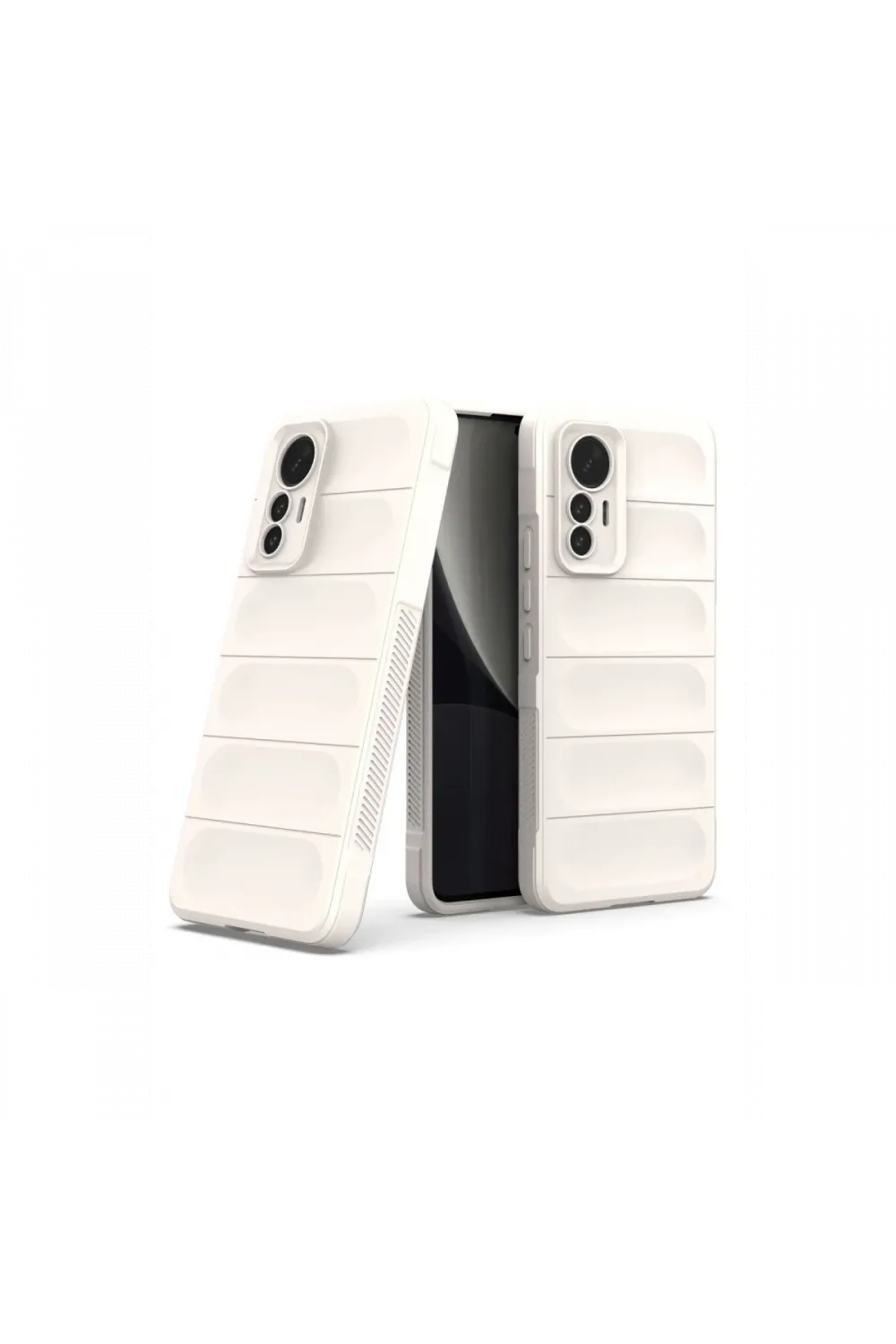Xiaomi Mi 12 Lite Kılıf Optimum Silikon - Krem