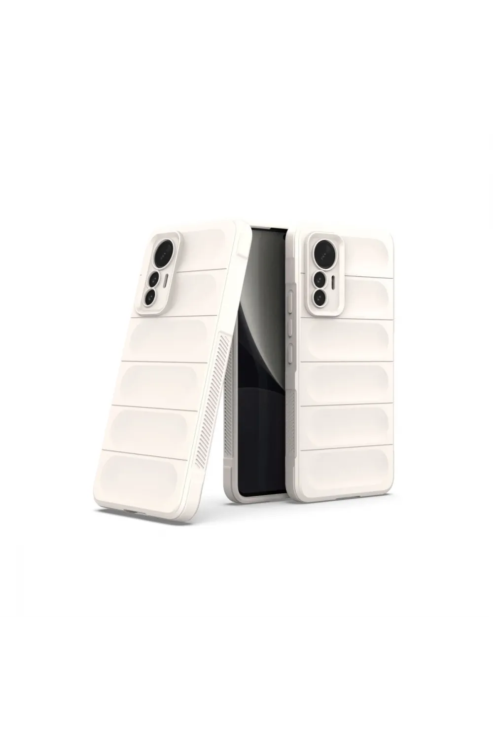 Xiaomi Mi 12 Lite Kılıf Optimum Silikon - Krem