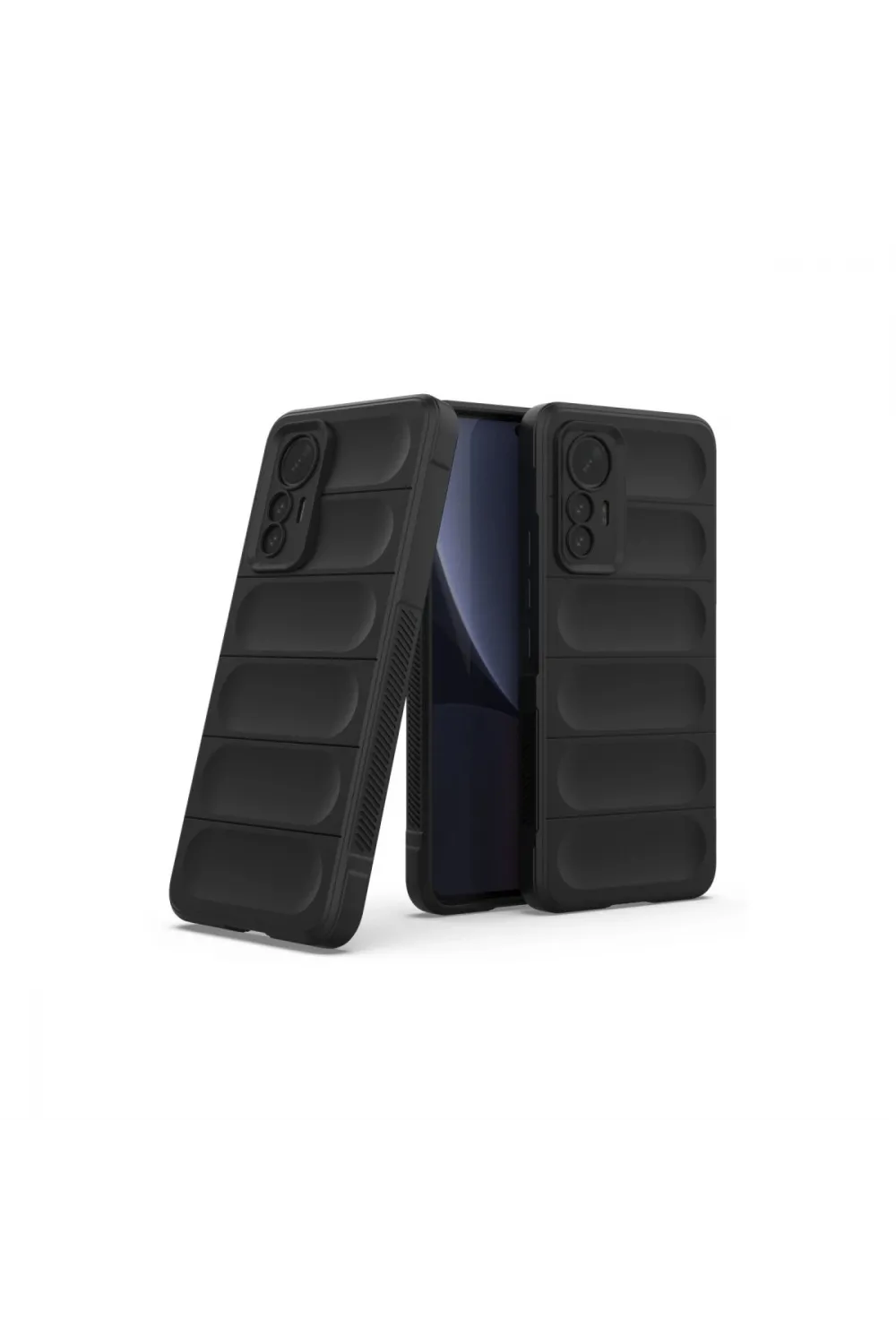 Xiaomi Mi 12 Lite Kılıf Optimum Silikon - Siyah
