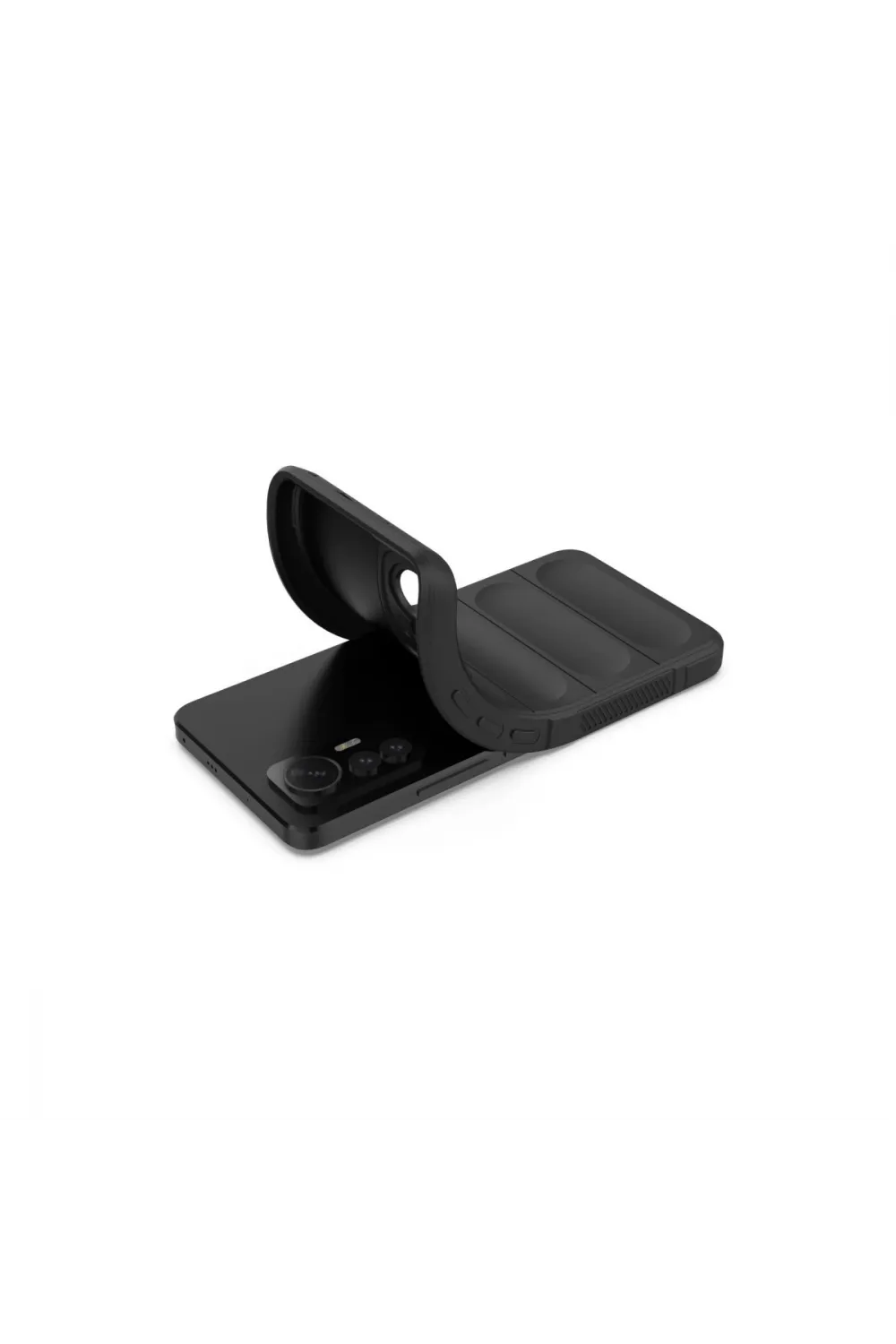 Xiaomi Mi 12 Lite Kılıf Optimum Silikon - Siyah