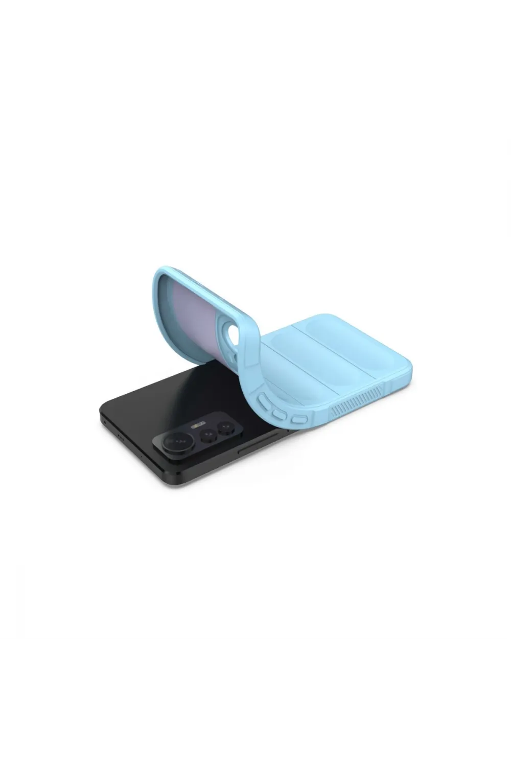 Xiaomi Mi 12 Lite Kılıf Optimum Silikon - Sky Blue