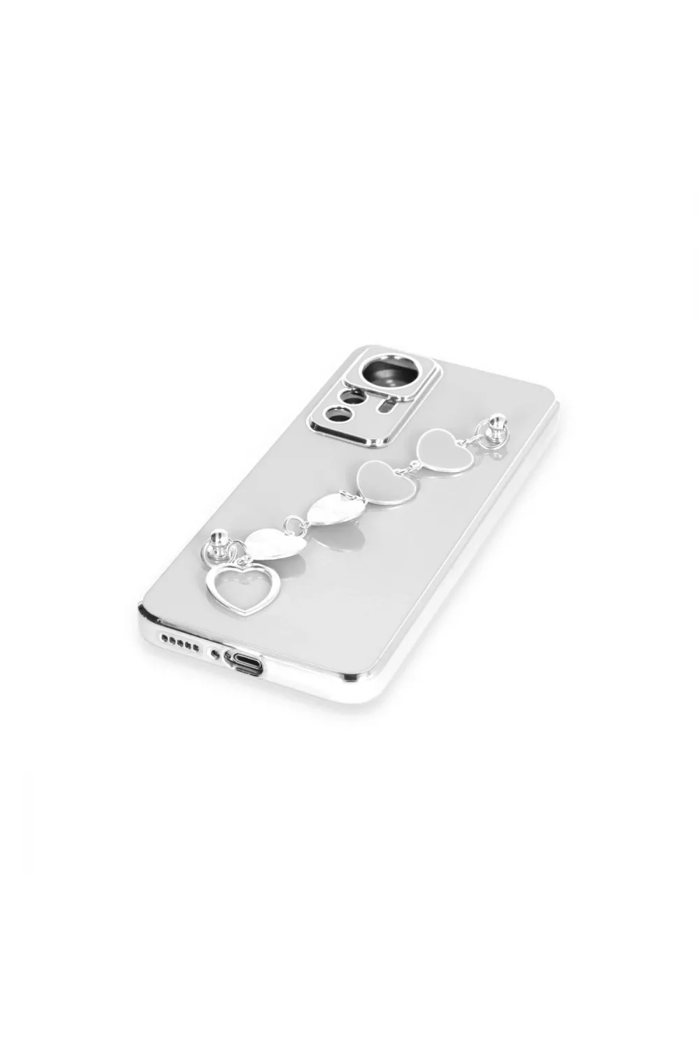 Xiaomi Mi 12t Pro Kılıf Esila Silikon - Beyaz