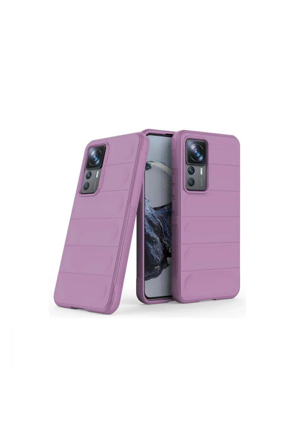 Xiaomi Mi 12t Pro Kılıf Optimum Silikon - Mor