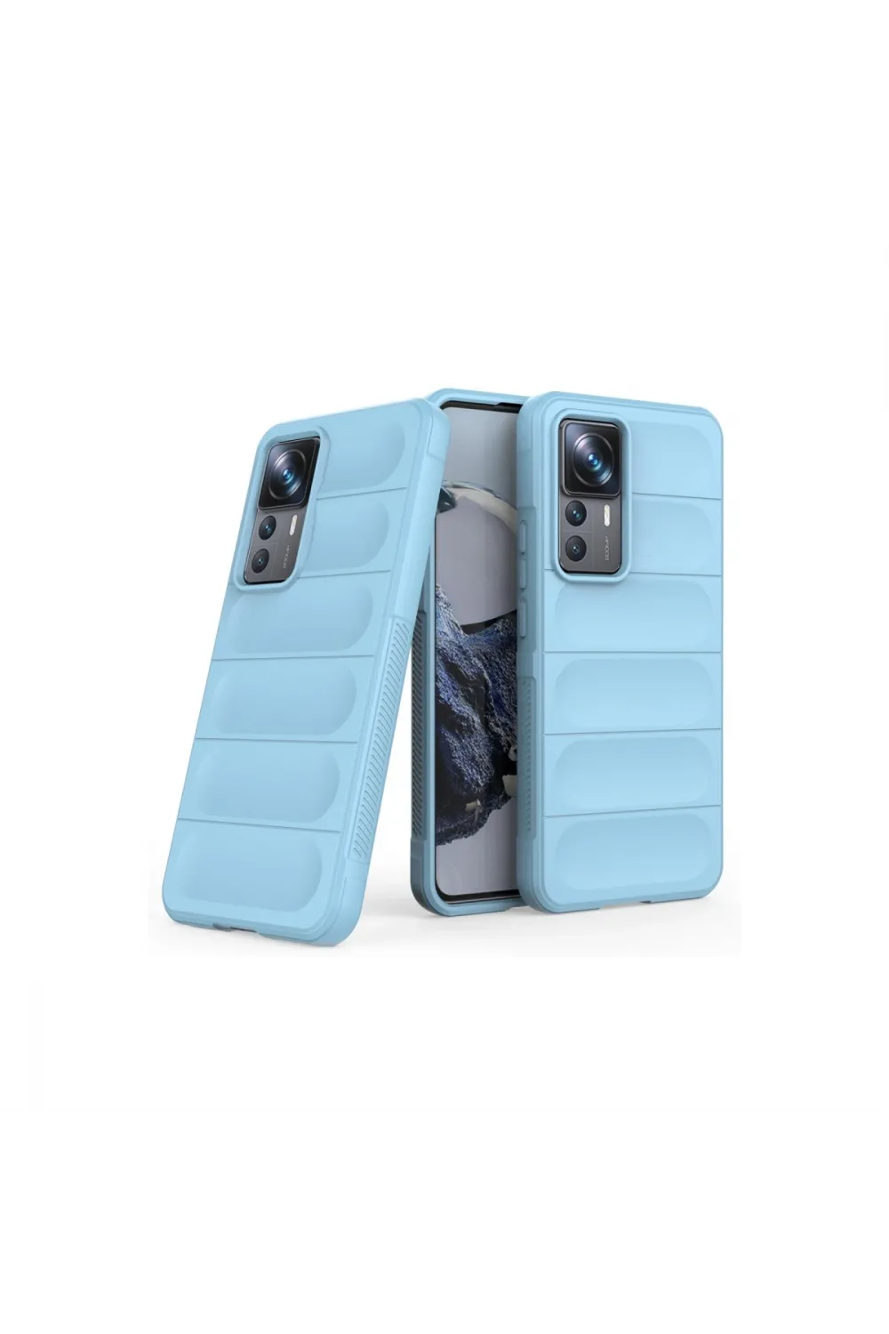 Xiaomi Mi 12t Pro Kılıf Optimum Silikon - Sky Blue