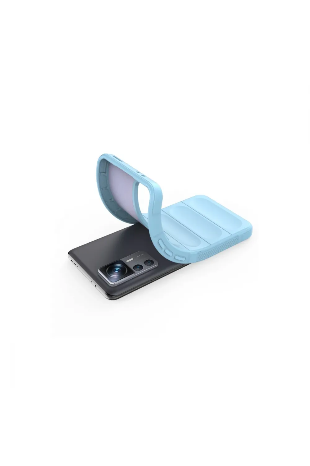 Xiaomi Mi 12t Pro Kılıf Optimum Silikon - Sky Blue