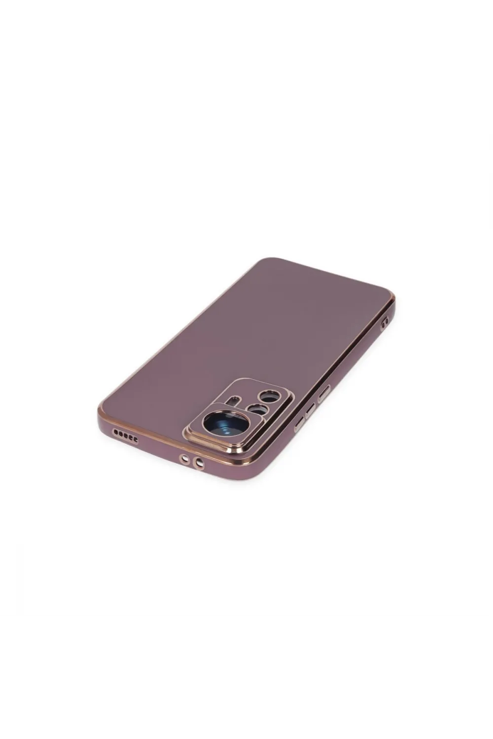 Xiaomi Mi 12t Pro Kılıf Volet Silikon - Mor