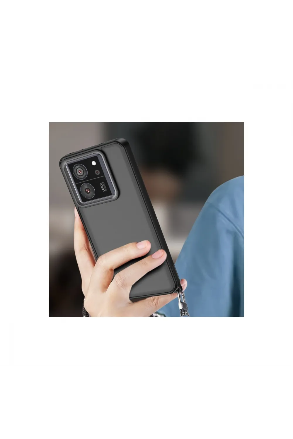 Xiaomi Mi 13t Kılıf Elegant Kapak - Pudra