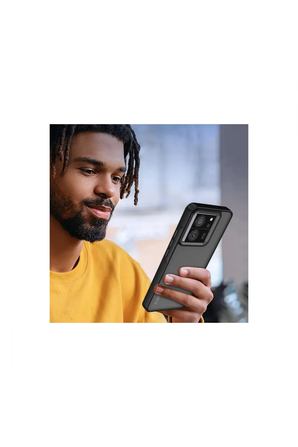 Xiaomi Mi 13t Kılıf Elegant Kapak - Pudra