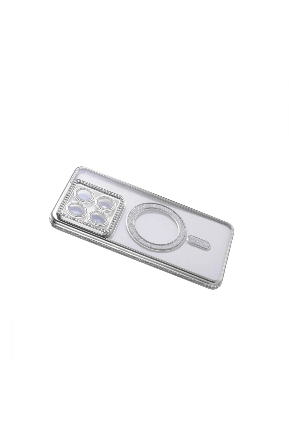 Xiaomi Mi 14t Pro Joke Simli Magneticsafe Kılıf - Gümüş