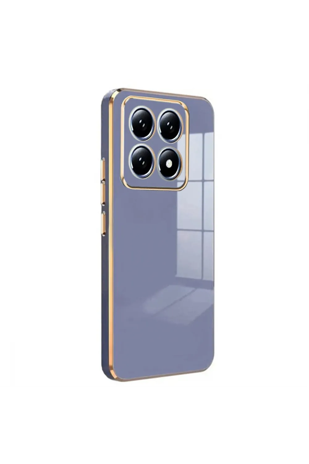 Xiaomi Mi 14t Pro Volet Silikon - Mavi