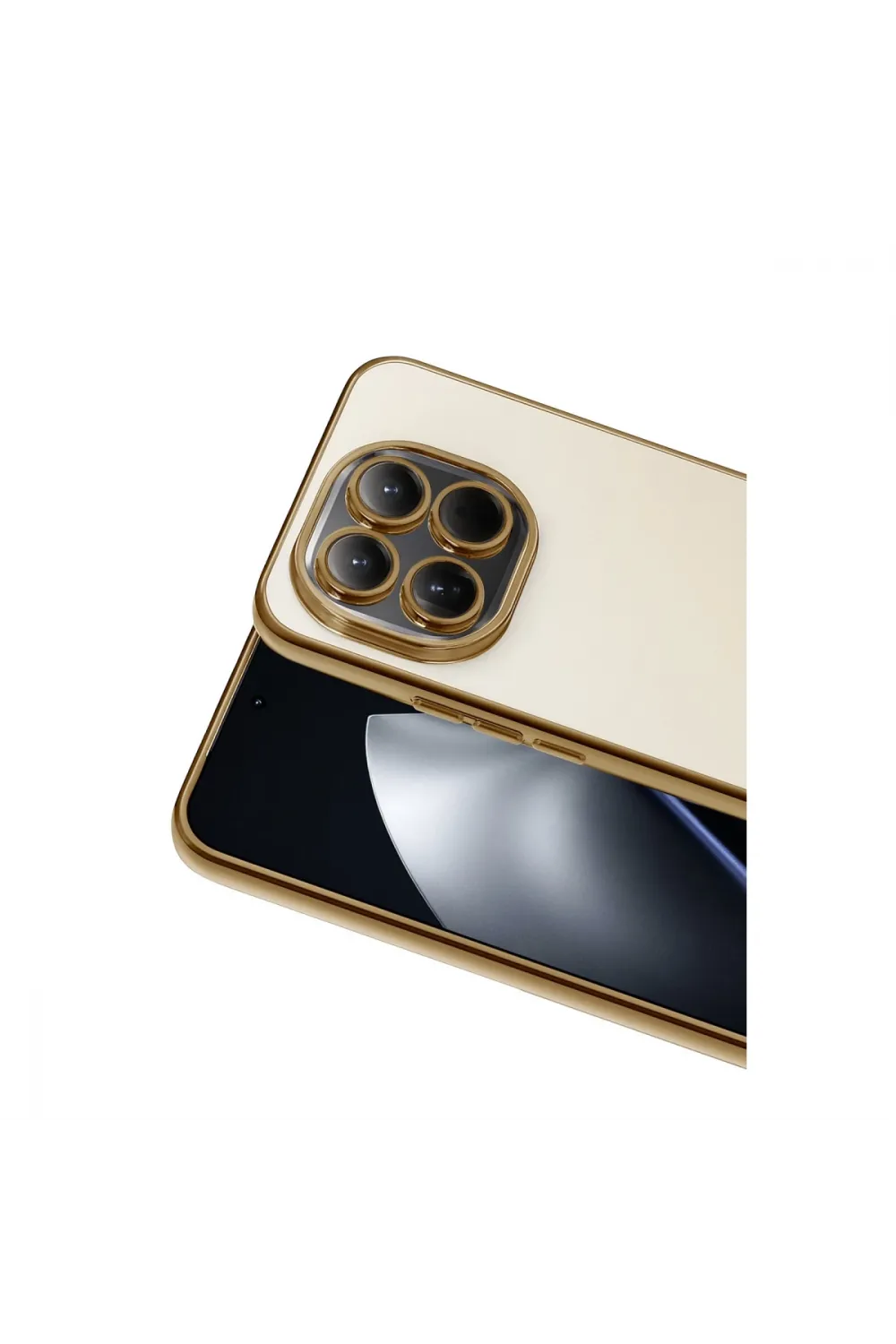 Xiaomi Mi 15 Razer Lensli Silikon - Gold
