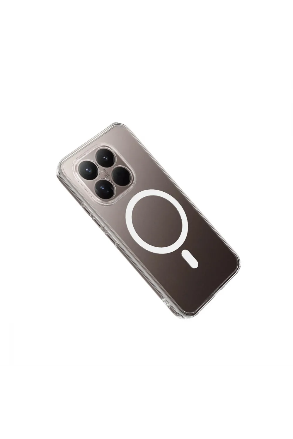 Xiaomi Mi 15t Combo Sert Şeffaf Magsafe Kapak - Şeffaf