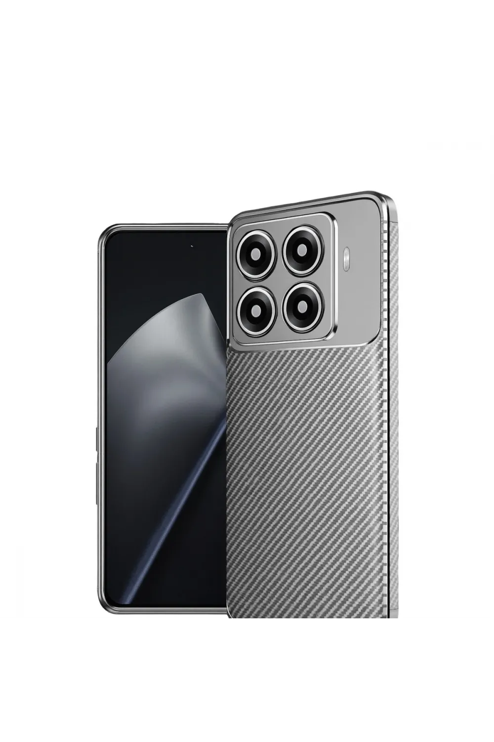 Xiaomi Mi 15t Pro Auto Focus Karbon Kapak - Gri