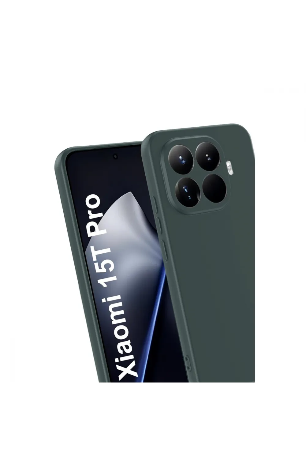 Xiaomi Mi 15t Pro First Silikon - Koyu Yeşil