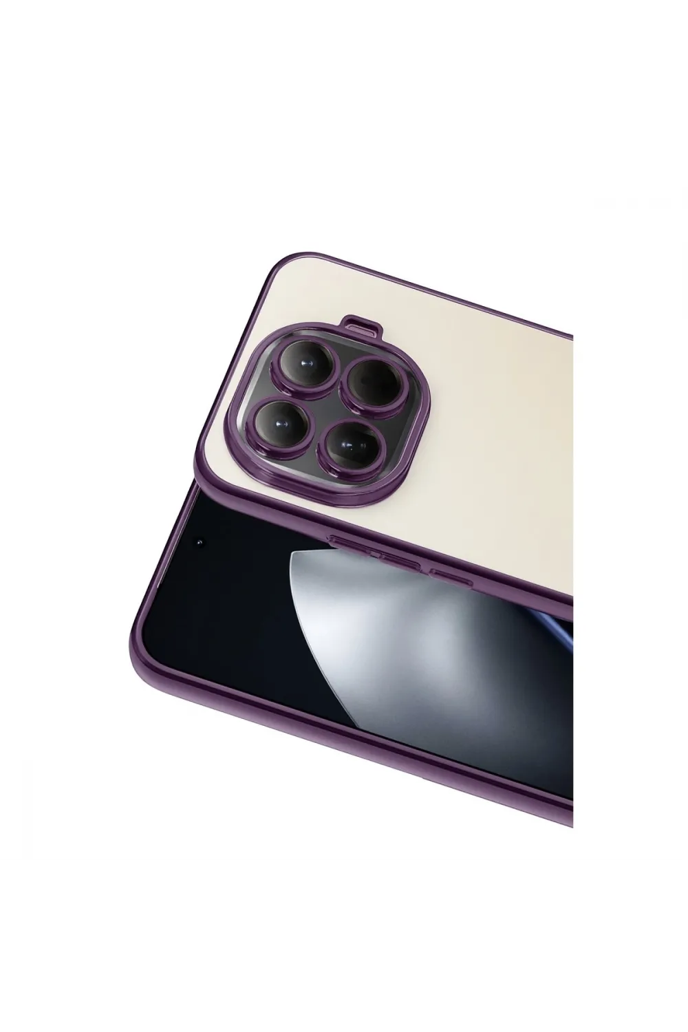 Xiaomi Mi 15t Pro Razer Lensli Silikon - Mor