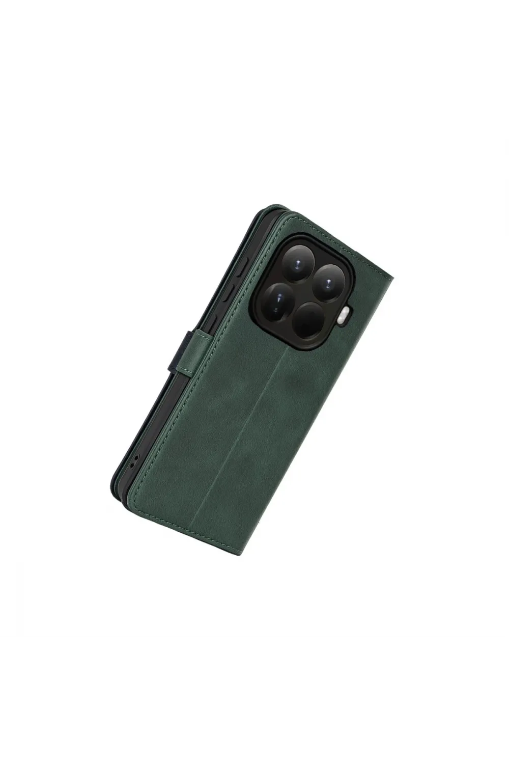 Xiaomi Mi 15t Pro Trend S Plus Kapaklı Kılıf - Yeşil