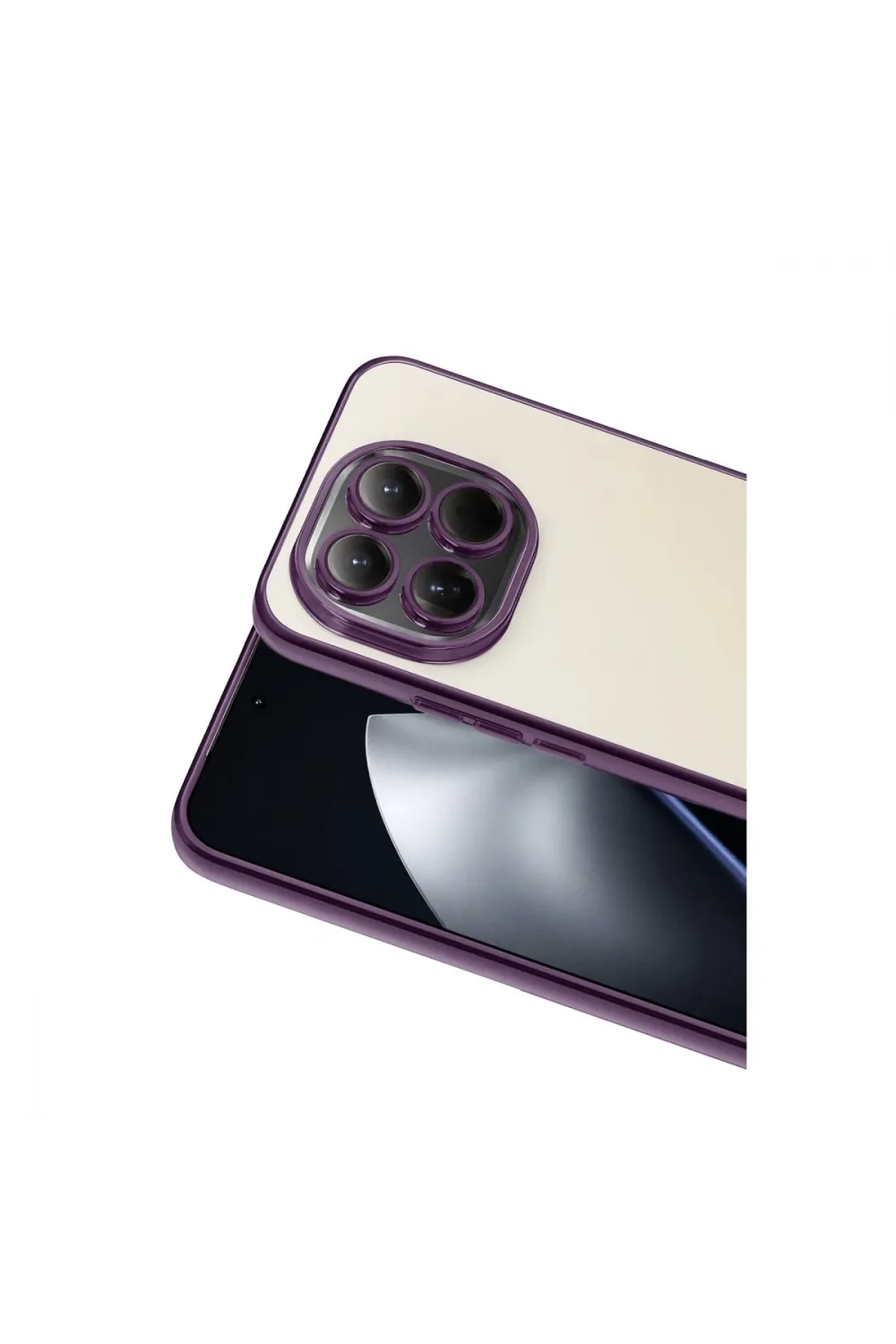 Xiaomi Mi 15t Razer Lensli Silikon - Mor