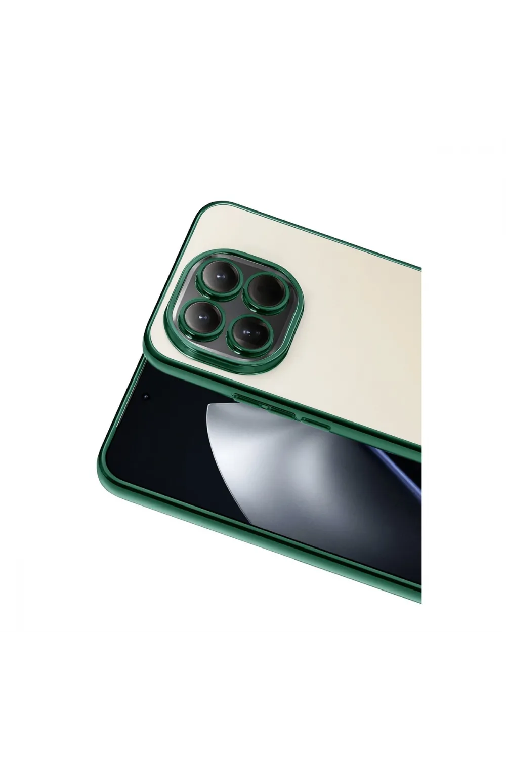Xiaomi Mi 15t Razer Lensli Silikon - Yeşil