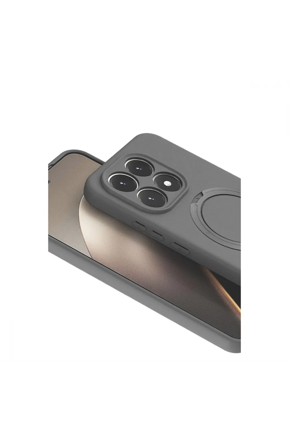 Xiaomi Mi 15t Regal Magsafe Standlı Kapak - Titan Gri