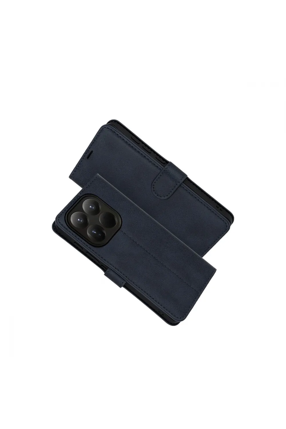 Xiaomi Mi 15t Trend S Plus Kapaklı Kılıf - Lacivert