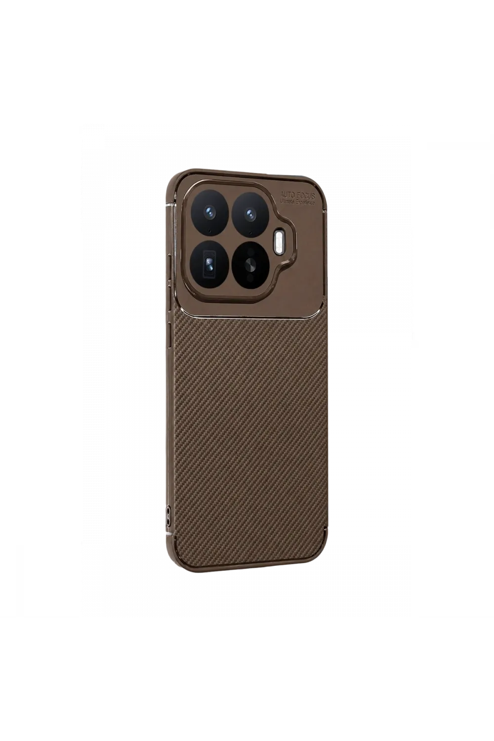 Xiaomi Mi 17t Auto Focus Karbon Kapak - Kahverengi