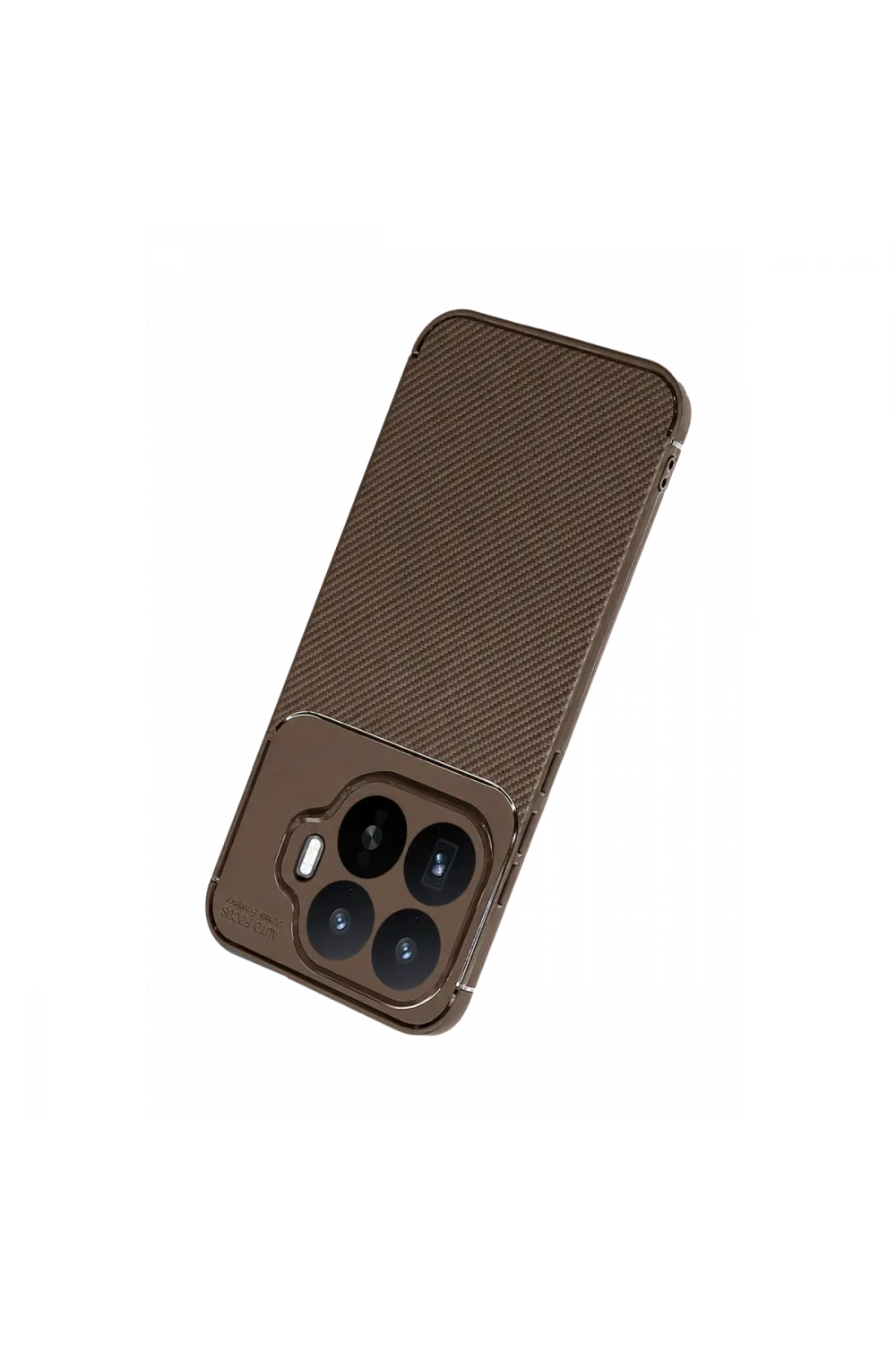 Xiaomi Mi 17t Auto Focus Karbon Kapak - Kahverengi