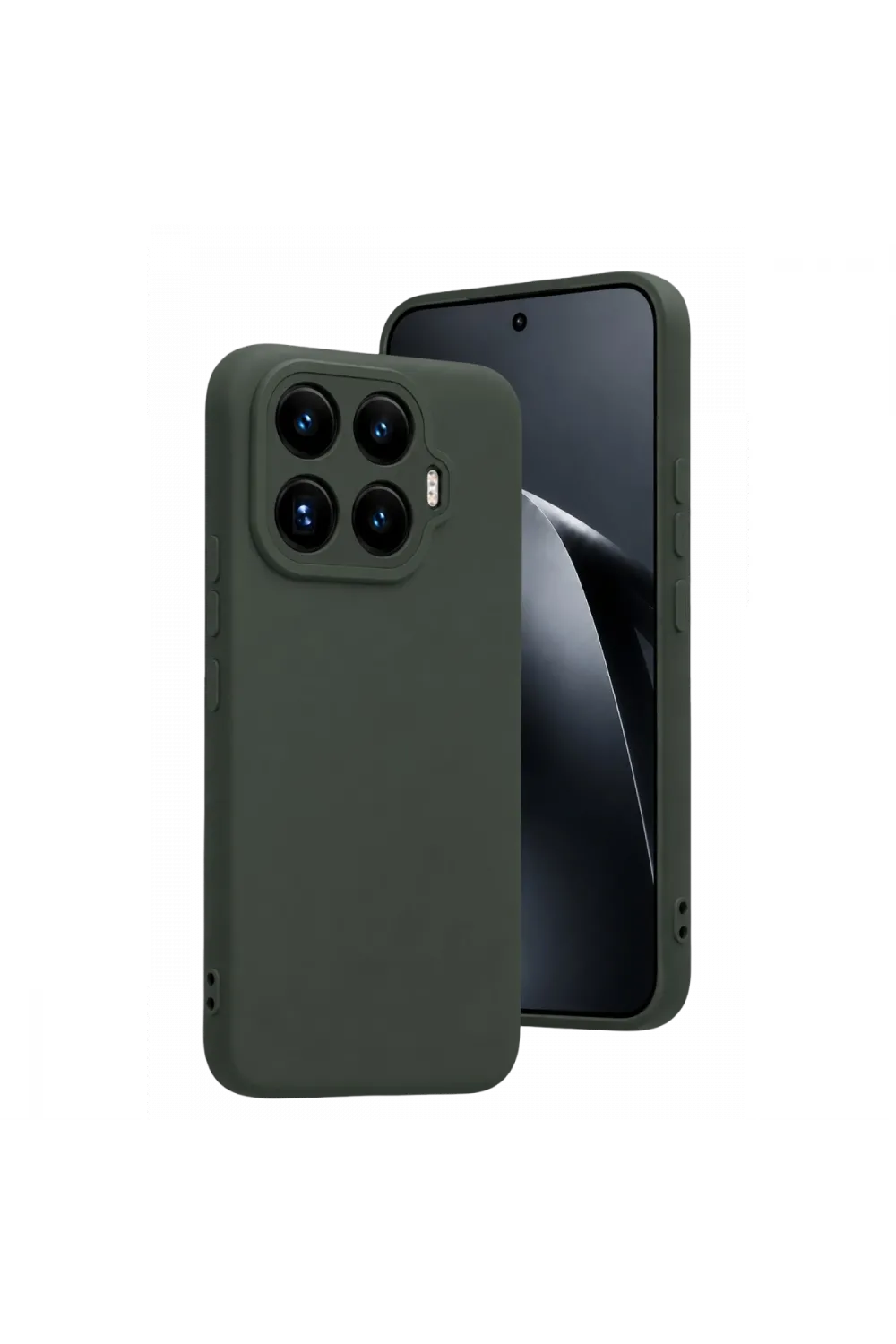 Xiaomi Mi 17t First Silikon - Koyu Yeşil